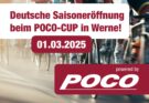 Deutsche Saisoneröffnung beim POCO-Cup in Werne am 1. März 2025